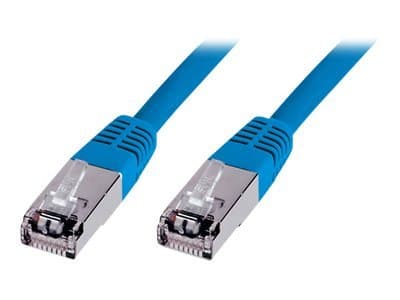 DIGITUS Ecoline - Liitäntäkaapeli - RJ-45 (han) til RJ-45 (han) - 2 m - SFTP - CAT 5e - blå - sininen