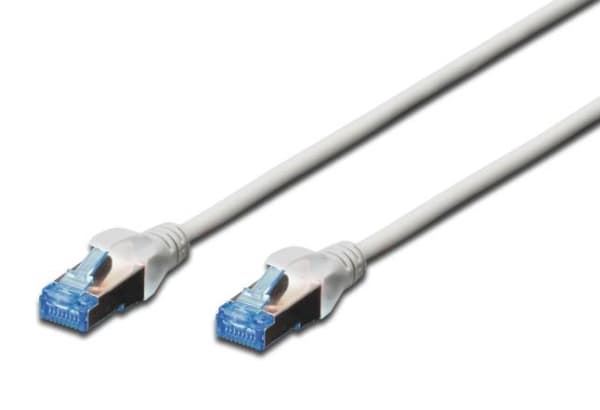 DIGITUS Ecoline - Liitäntäkaapeli - RJ-45 (han) til RJ-45 (han) - 10 m - FTP - CAT 5e - grå - vihreä