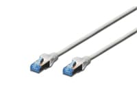 DIGITUS Ecoline - Liitäntäkaapeli - RJ-45 (han) til RJ-45 (han) - 10 m - FTP - CAT 5e - grå - vihreä