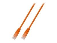 MicroConnect - Nettverkskabel - RJ-45 (hann) til RJ-45 (hann) - 3 m - UTP - CAT 5e - oransje