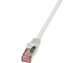Miniatyrbilde 5 av 5: LogiLink CAT6 S-FTP 3m, 3 m, Cat6, SF/UTP (S-FTP), RJ-45, RJ-45, Grå
