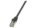 Miniatyrbilde 5 av 5: LogiLink - Koblingskabel - RJ-45 (hann) til RJ-45 (hann) - 3 m - foliebelagt uskjermet tvinnet kabelpar (F/UTP) - CAT 5e - svart