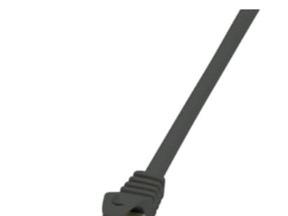 LogiLink - Koblingskabel - RJ-45 (hann) til RJ-45 (hann) - 3 m - foliebelagt uskjermet tvinnet kabelpar (F/UTP) - CAT 5e - svart