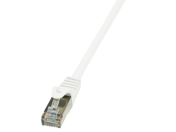 LogiLink EconLine - Patch-kabel - RJ-45 (hane) till RJ-45 (hane) - 1 m - F/UTP (folieöverdraget oskärmat tvinnat par) - CAT 6 - formpressad, hakfri -