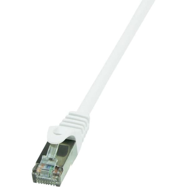 LogiLink EconLine - Patch-kabel - RJ-45 (hane) till RJ-45 (hane) - 1 m - F/UTP (folieöverdraget oskärmat tvinnat par) - CAT 6 - formpressad, hakfri -
