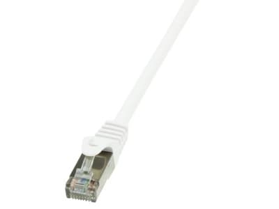LogiLink EconLine - Patch-kabel - RJ-45 (hane) till RJ-45 (hane) - 1 m - F/UTP (folieöverdraget oskärmat tvinnat par) - CAT 6 - formpressad, hakfri -
