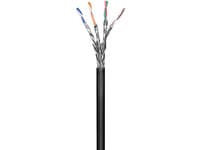 MicroConnect - Samlet kabel - 100 m - SFTP, PiMF - CAT 6 - innendørs, utendørs - svart