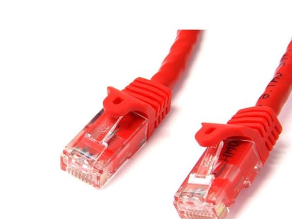 StarTech.com N6PATCH100RD verkkokaapeli Punainen 30,5 m Cat6 U/UTP (UTP)