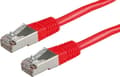 Pikkukuva 3 / 5: Roline 21.15.1341 RJ45 Verkkokaapeli, patch-kaapeli CAT 6 S/FTP 2.00 m punainen kaksinkertainen suojattu 1 kpl