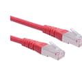 Pikkukuva 2 / 5: Roline 21.15.1341 RJ45 Verkkokaapeli, patch-kaapeli CAT 6 S/FTP 2.00 m punainen kaksinkertainen suojattu 1 kpl