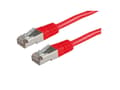 Pikkukuva 1 / 5: Roline 21.15.1341 RJ45 Verkkokaapeli, patch-kaapeli CAT 6 S/FTP 2.00 m punainen kaksinkertainen suojattu 1 kpl