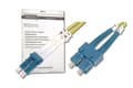 Miniatyrbild 5 av 5: DIGITUS - Patch-kabel - LC enkelläge (hane) till SC enkelläge (hane) - 10 m - fiberoptisk - 9 / 125 mikrometer - OS1 - halogenfri - gul