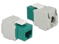 Miniatyrbilde 2 av 5: Delock Keystone module - Modulinnlegg - CAT 6 - UTP - RJ-45 - grønn