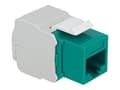Miniatyrbilde 1 av 5: Delock Keystone module - Modulinnlegg - CAT 6 - UTP - RJ-45 - grønn