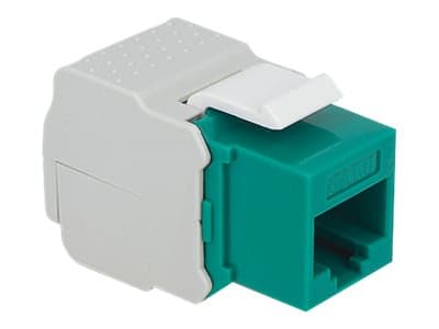 Delock Keystone module - Modulinnlegg - CAT 6 - UTP - RJ-45 - grønn
