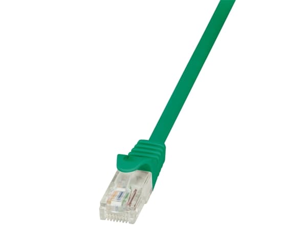 LogiLink - Patch-kabel - RJ-45 (hane) till RJ-45 (hane) - 1 m - UTP - CAT 5e - grön