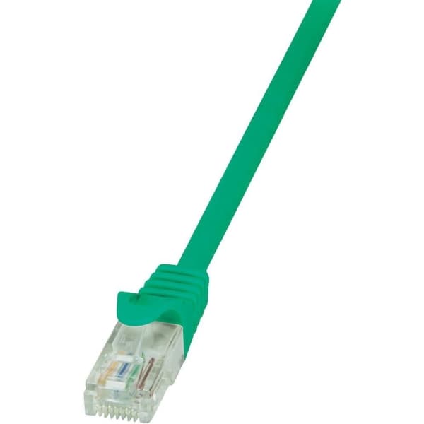LogiLink - Patch-kabel - RJ-45 (hane) till RJ-45 (hane) - 1 m - UTP - CAT 5e - grön
