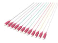 Miniatyrbild 5 av 5: DIGITUS - Nätverkskabel - SC enkelläge (hane) till SC enkelläge (hane) - 2 m - fiberoptisk - 50/125 mikron - OM4 - grå, svart, vit, blå, gul, röd, gr