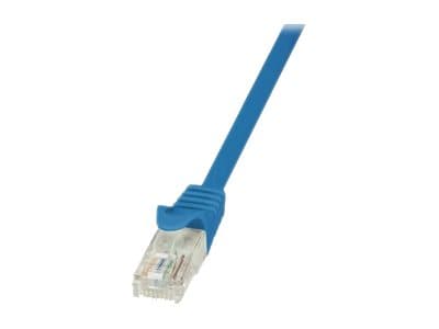 LogiLink EconLine - Liitäntäkaapeli - RJ-45 (han) til RJ-45 (han) - 10 m - UTP - CAT 6 - blå - sininen