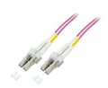 Miniatyrbilde 2 av 5: M-CAB - Patchkabel - LC multimodus (hann) til LC multimodus (hann) - 2 m. - fiberoptikk - dupleks - 50 / 125 my - OM4 - halogenfri - fiolett