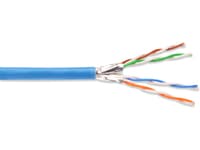 DIGITUS Professional - Samlet kabel - 500 m - U/FTP - halogenfri, solid - lys blå, RAL 5012