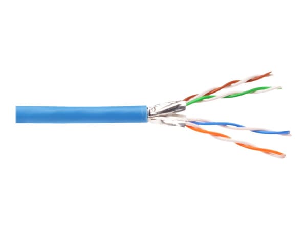 DIGITUS Professional - Samlet kabel - 500 m - U/FTP - halogenfri, solid - lys blå, RAL 5012