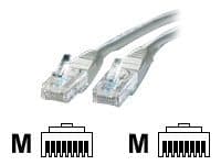 VALUE - Koblingskabel - RJ-45 (hann) til RJ-45 (hann) - 3 m - UTP - CAT 5e - formstøpt - grå