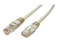 Miniatyrbilde 2 av 5: VALUE - Koblingskabel - RJ-45 (hann) til RJ-45 (hann) - 3 m - UTP - CAT 5e - formstøpt - grå
