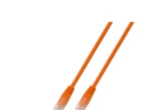 MicroConnect - Verkkokaapeli - RJ-45 (uros) - RJ-45 (uros) - 10 m - UTP - CAT 5e - oranssi