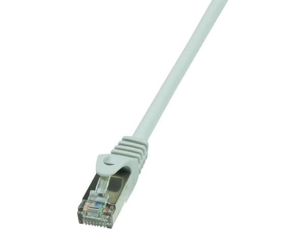 LogiLink 0.5m Cat.5e SF/UTP, 0,5 m, Cat5e, SF/UTP (S-FTP), RJ-45, RJ-45, Grå