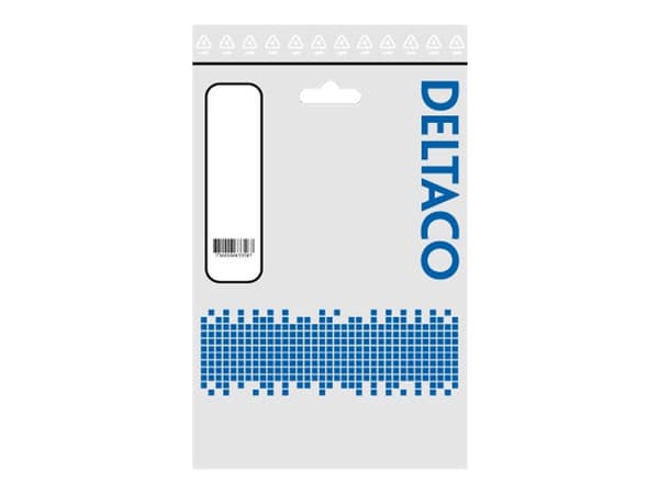 DELTACO LCSC-82 - Nettverkskabel - LC-enkeltmodus (hann) til SC-enkeltmodus (hann) - 2 m - fiberoptisk - 9 / 125 micron - OS1/OS2