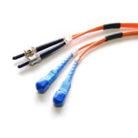 StarTech.com 3m Fiber Optic Cable - Multimode Duplex 62.5/125 - LSZH - ST/SC - OM1 - ST to SC Fiber Patch Cable (FIBSTSC3) - Nettverkskabel - SC fler