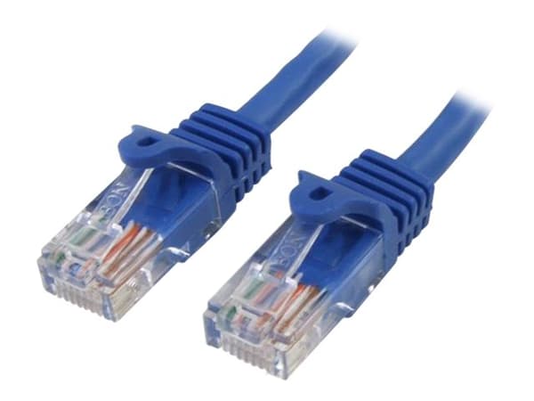 StarTech.com 45PAT2MBL nettverkskabel Blå 2 m Cat5e U/UTP (UTP)
