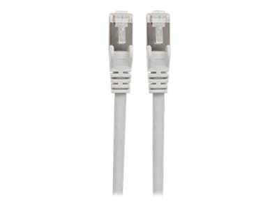 Intellinet Network Patch Cable, Cat6, 0.5m, Grey, Copper, S/FTP, LSOH / LSZH, PVC, RJ45, Gold Plated Contacts, Snagless, Booted, Lifetime Warranty, P