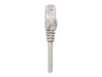 Intellinet Network Patch Cable, Cat5e, 15m, harmaa, CCA, U/UTP, PVC, RJ45, kullatut koskettimet, Snagless, Booted, Lifetime Warranty, Polybag - Patch
