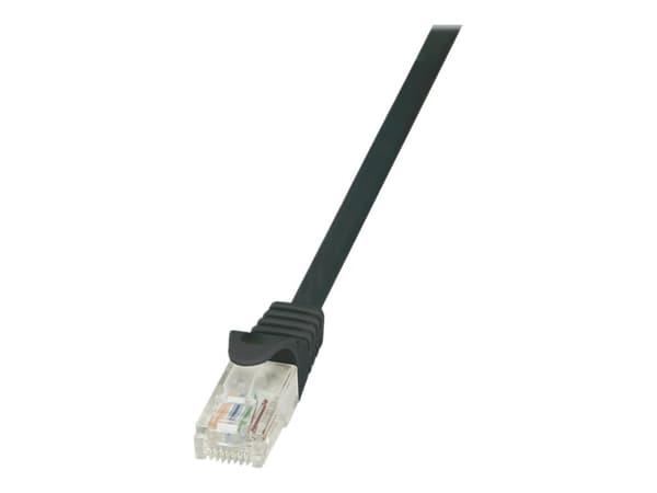 LogiLink EconLine - Koblingskabel - RJ-45 (hann) til RJ-45 (hann) - 2 m - UTP - CAT 6 - svart