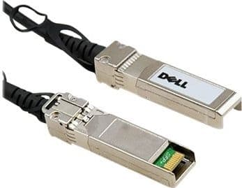 Dell 10GbE Direct Attach - Direktkopplingskabel - SFP+ (hane) till SFP+ (hane) - 50 cm - dubbelaxlad - för Networking N1148; PowerSwitch S4112, S5232
