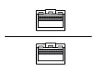 Dell 10GbE Direct Attach - Direktkopplingskabel - SFP+ (hane) till SFP+ (hane) - 50 cm - dubbelaxlad - för Networking N1148; PowerSwitch S4112, S5232