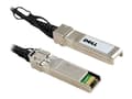 Miniatyrbild 1 av 5: Dell 10GbE Direct Attach - Direktkopplingskabel - SFP+ (hane) till SFP+ (hane) - 50 cm - dubbelaxlad - för Networking N1148; PowerSwitch S4112, S5232