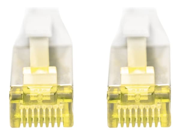 DIGITUS - Patchkabel - RJ-45 (han) til RJ-45 (han) - 20 m - S/FTP - CAT 6a - booted, halogenfri, knastfri - grå