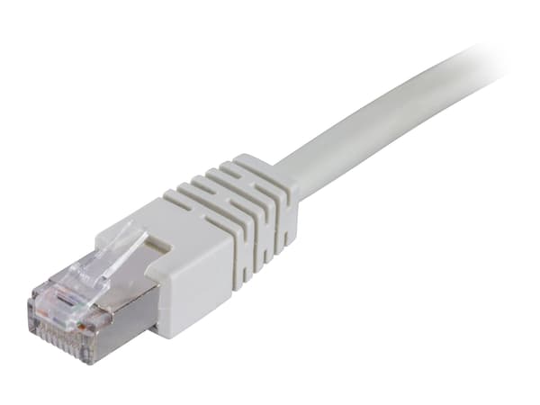 DELTACO STP-630 - Koblingskabel - RJ-45 (hann) til RJ-45 (hann) - 30 m - foliebelagt uskjermet tvinnet kabelpar (F/UTP) - CAT 6 - med støvel - grå
