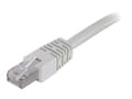 Miniatyrbilde 1 av 5: DELTACO STP-630 - Koblingskabel - RJ-45 (hann) til RJ-45 (hann) - 30 m - foliebelagt uskjermet tvinnet kabelpar (F/UTP) - CAT 6 - med støvel - grå