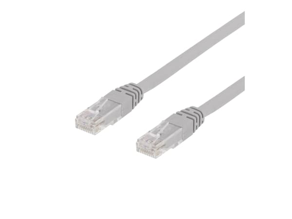 DELTACO - Koblingskabel - RJ-45 (hann) til RJ-45 (hann) - 30 m - UTP - CAT 6