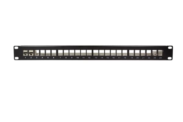 LogiLink NK4042, Sort, Metall, Rackmontering, 1U, RoHS, CE, 482 mm