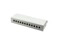 Miniatyrbilde 1 av 5: LogiLink NP0019, RJ-45, Cat6a, Grå, 800 g, 275 mm, 13,7 cm