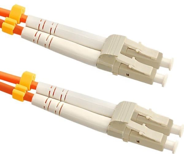 Qoltec - Patch-kabel - LC/UPC-multiläge (hane) till LC/UPC-multiläge (hane) - 20 m - fiberoptisk - duplex - 50/125 mikron - OM2 - halogenfri - orange