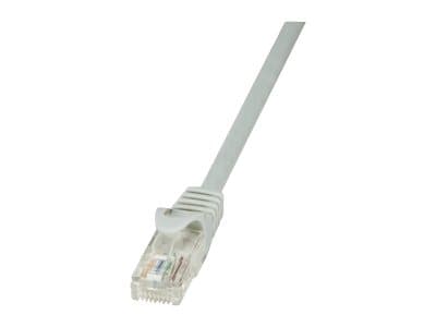 LogiLink EconLine - Patch-kabel - RJ-45 (hane) till RJ-45 (hane) - 1 m - UTP - CAT 6 - vit
