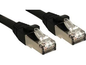 Lindy Cat.6 SSTP / S/FTP PIMF Premium 7.5m nettverkskabel Sort 7,5 m