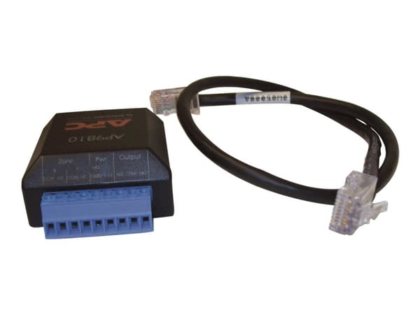 APC Dry Contact I/O Accessory - Nätverksadaptersats - svart - för P/N: SMX1500RM2UCNC, SMX750C, SRTL10KRM4UT, SRTL2K2RM1UWNC, SRTL3KRM1UC, SRTL8KRM4U