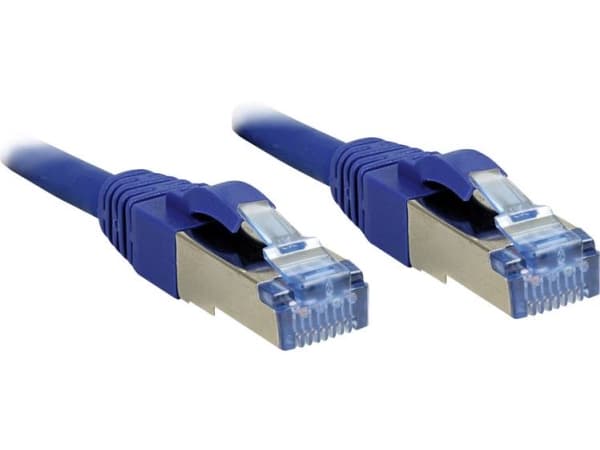 Lindy 47152 nettverkskabel Blå 7,5 m Cat6a S/FTP (S-STP)